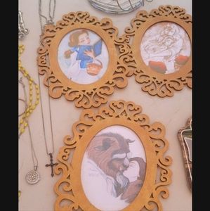 Beauty and the Beast picture frames
